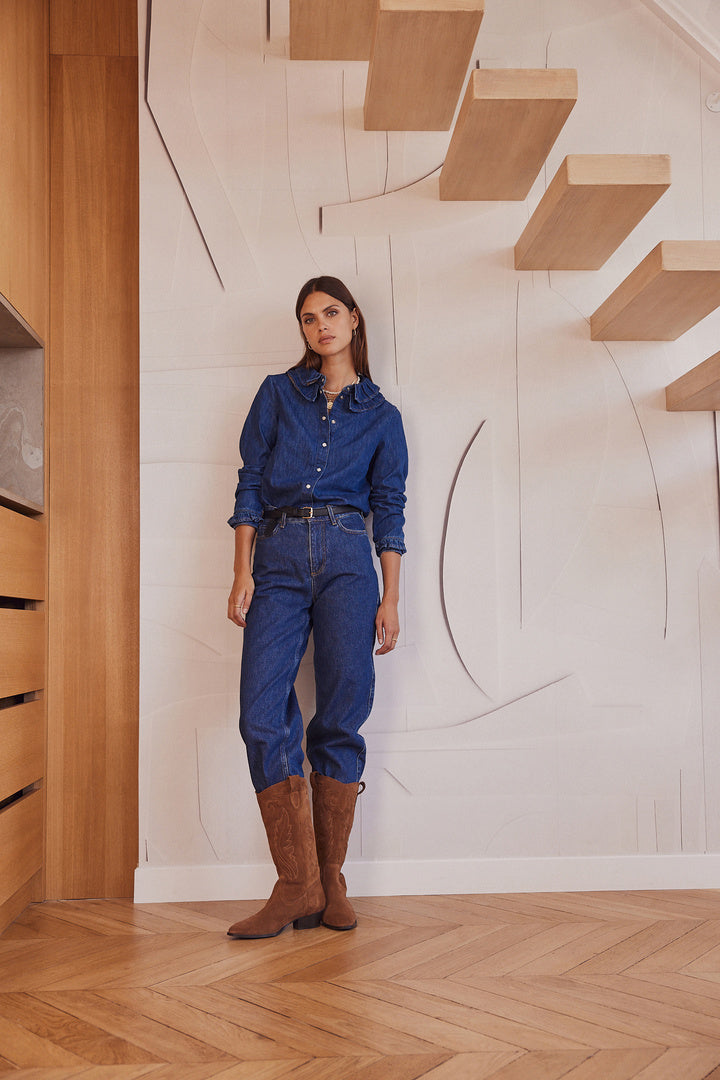 Bottes Western en Cuir