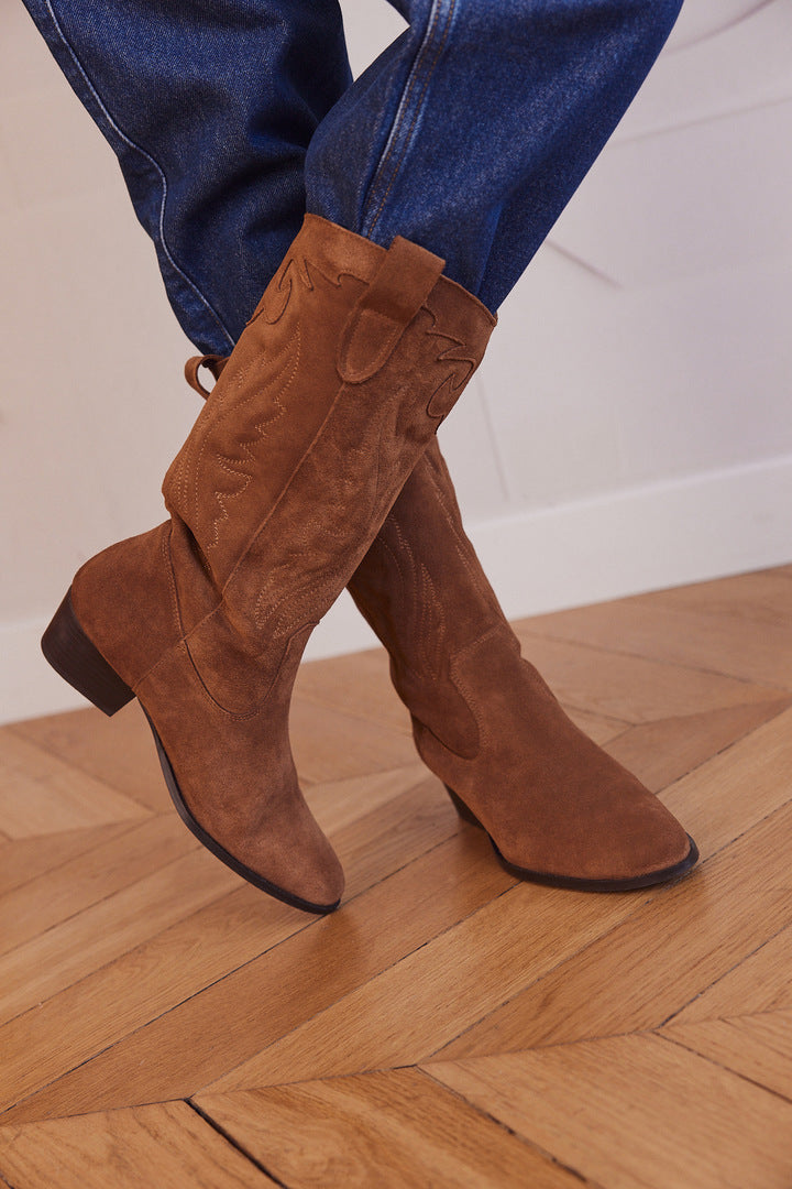 Bottes Western en Cuir