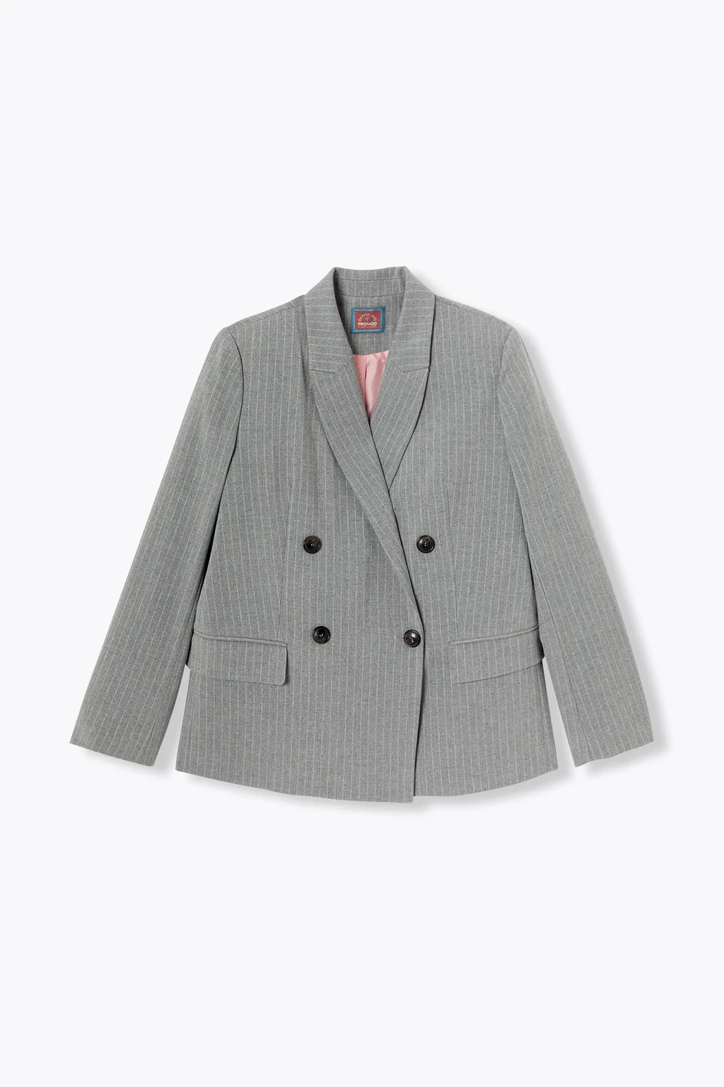 Blazer Rayé Avec Capuche Intégrée