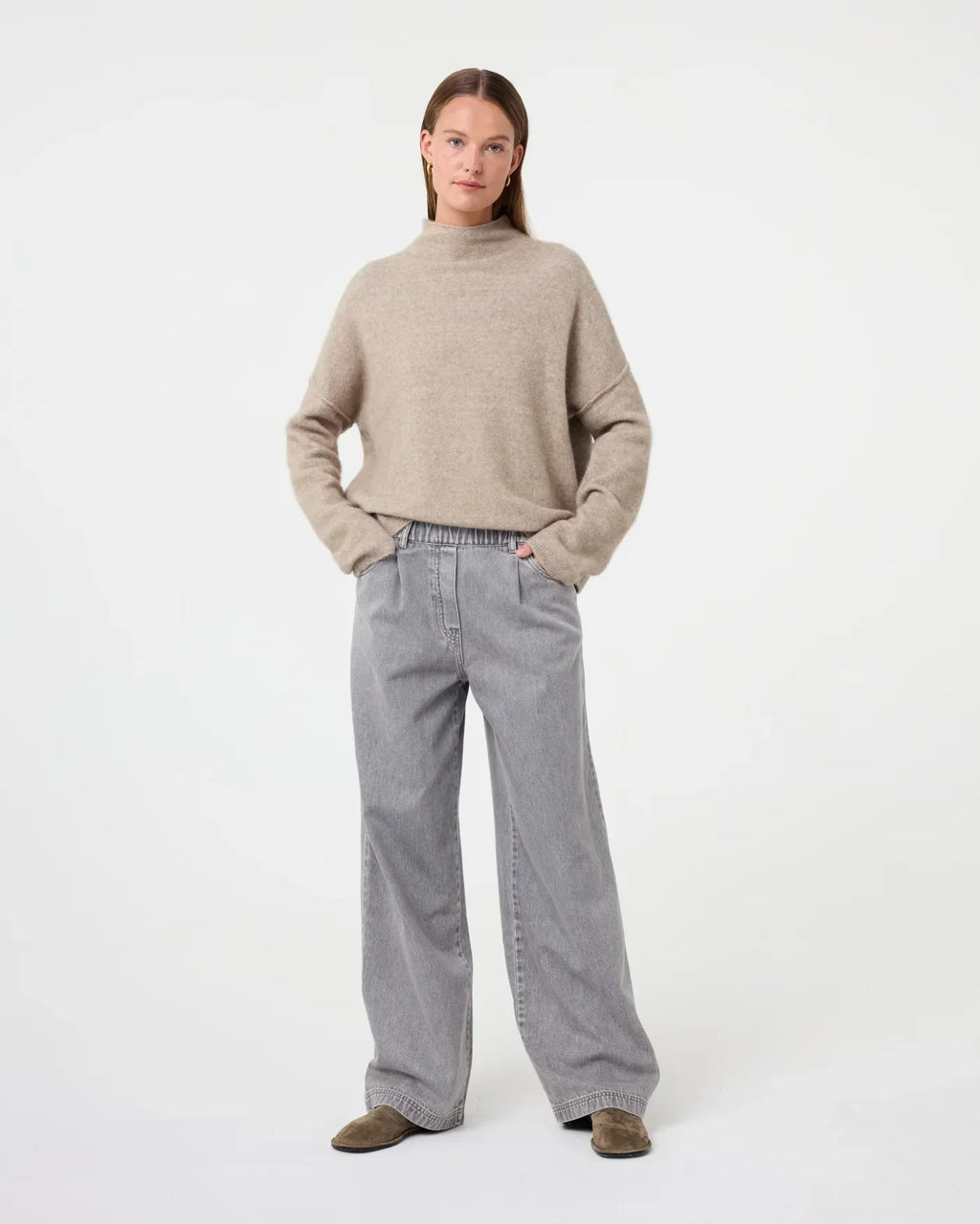 Pull Col Montant Doux