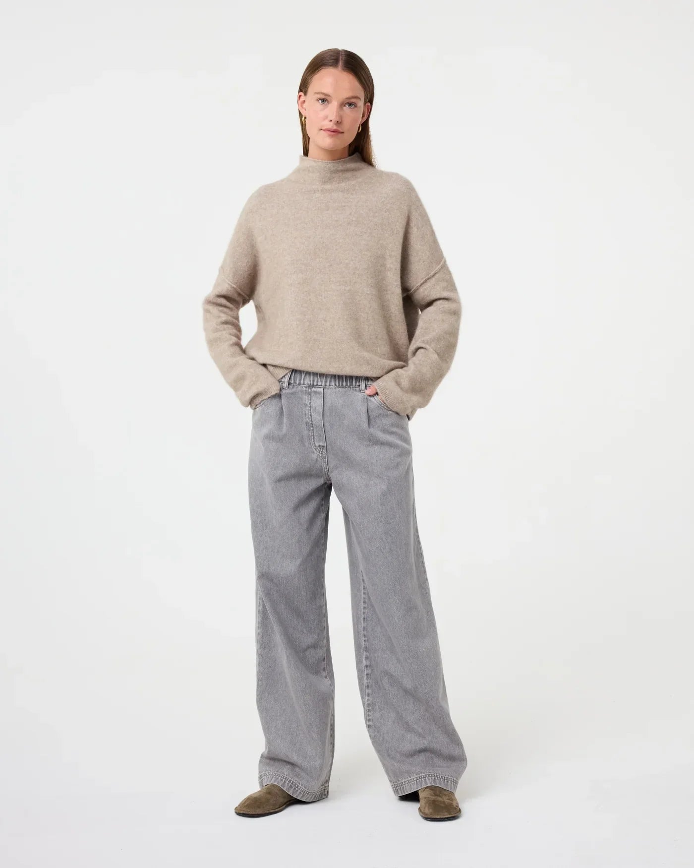 Pull Col Montant Doux
