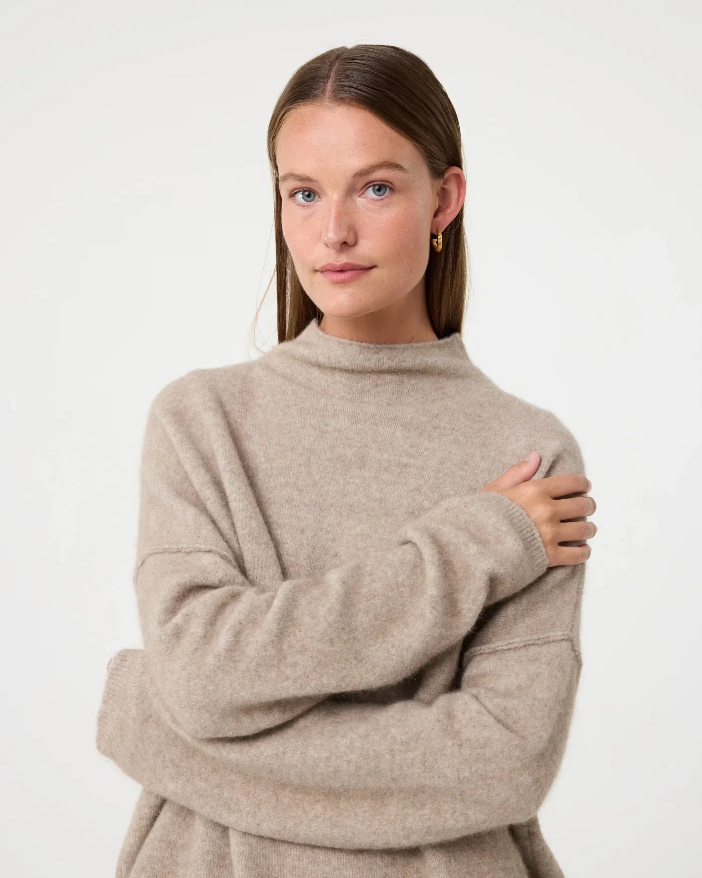Pull Col Montant Doux