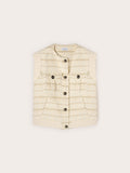Gilet Sans Manches Texturé