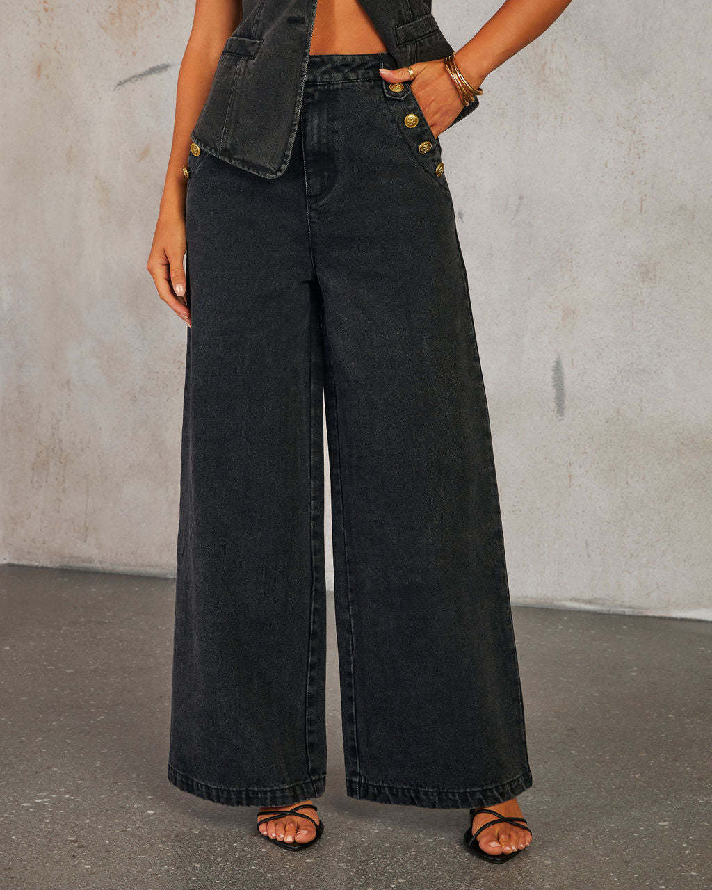 Ensemble Femme | Haut Structuré et Pantalon Large | Look Chic et Puissant pour Sorties ou Soirées