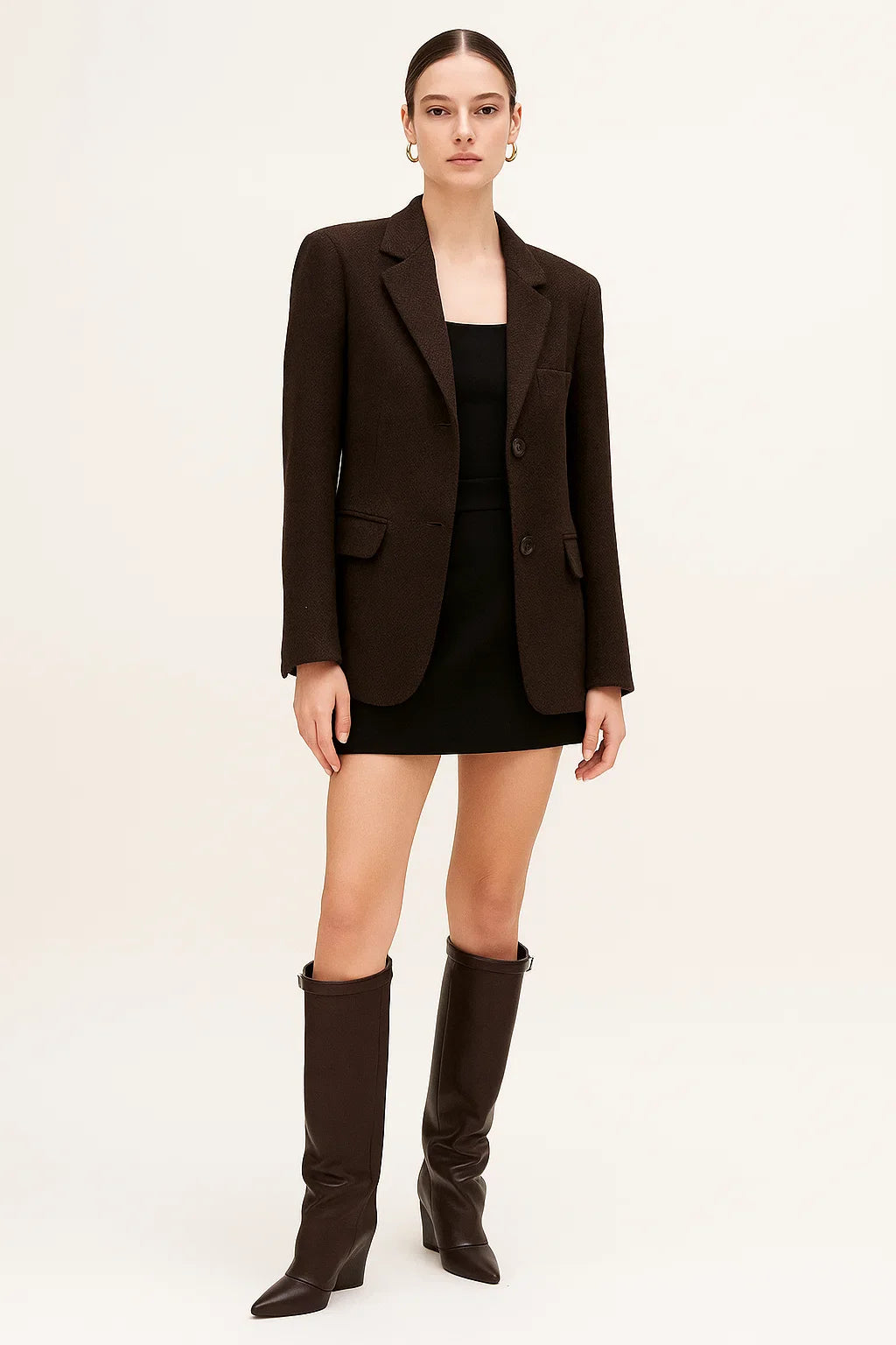 Bottes Hautes | Talon Intégré Et Bout Pointu | Parfaites Pour L’automne Et Les Looks Habillés