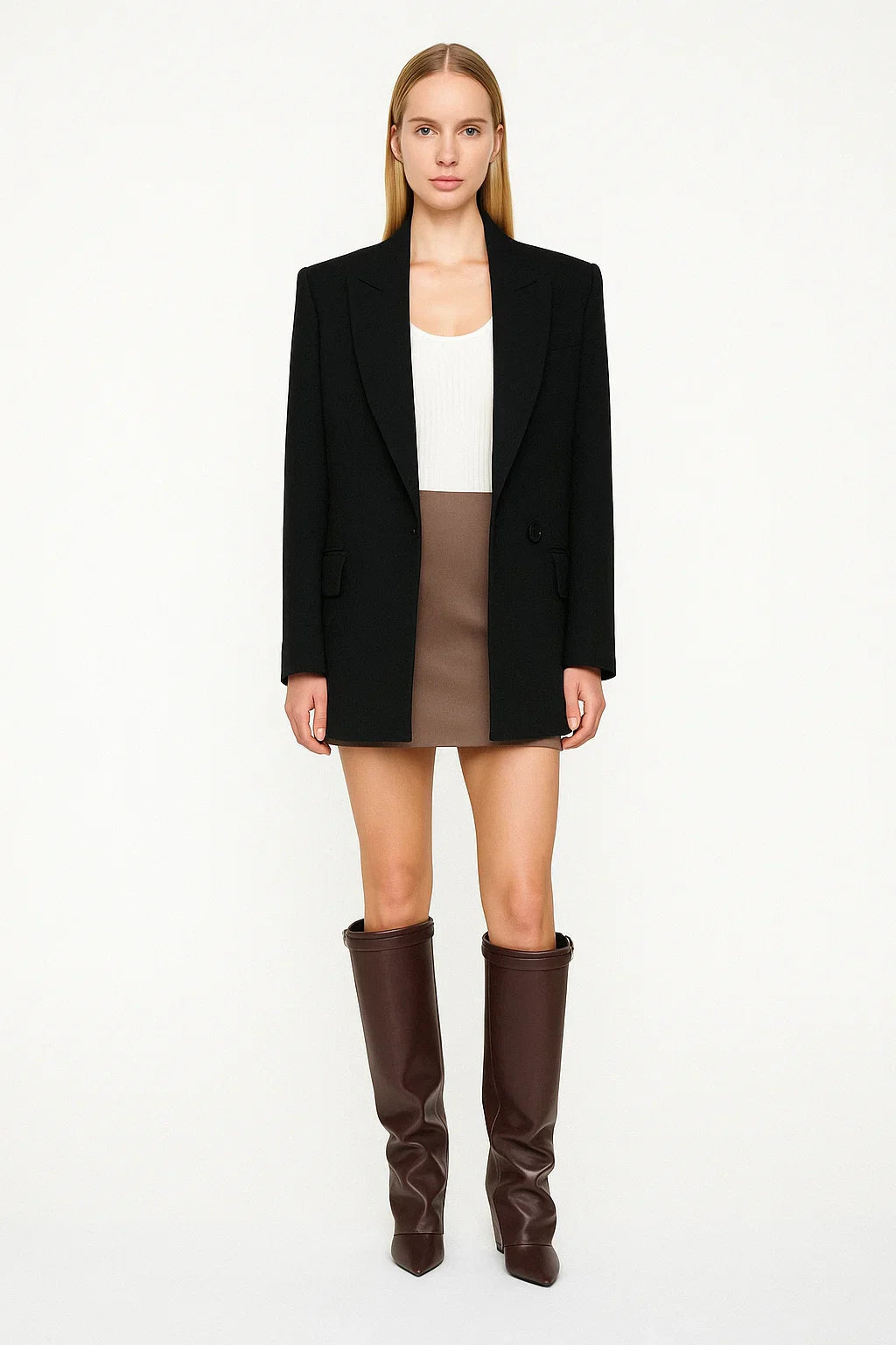 Bottes Hautes | Talon Intégré Et Bout Pointu | Parfaites Pour L’automne Et Les Looks Habillés
