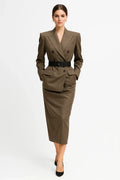 Ensemble Tailleur Jupe Structuré