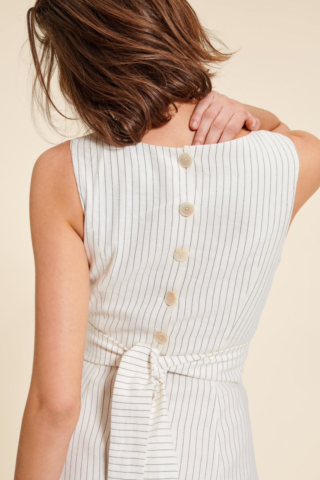 Robe Midi A Encolure Carrée | Élégante & Intemporelle | Été & Occasions Chic | Coton Texturé